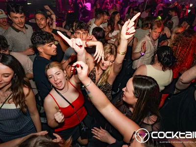 A professional photo of guests enjoying themselves at Cocktails Nightclub from our gallery.