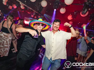 A professional photo of guests enjoying themselves at Cocktails Nightclub from our gallery.