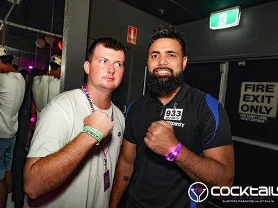 A professional photo of guests enjoying themselves at Cocktails Nightclub from our gallery.