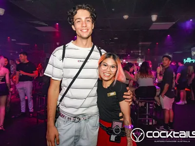 A professional photo of guests enjoying themselves at Cocktails Nightclub from our gallery.