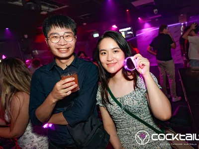 A professional photo of guests enjoying themselves at Cocktails Nightclub from our gallery.