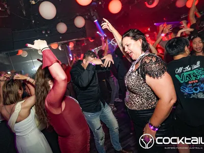 A professional photo of guests enjoying themselves at Cocktails Nightclub from our gallery.