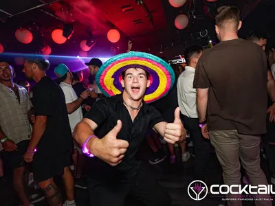 A professional photo of guests enjoying themselves at Cocktails Nightclub from our gallery.