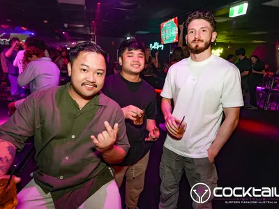 A professional photo of guests enjoying themselves at Cocktails Nightclub from our gallery.