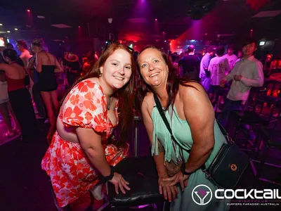 A professional photo of guests enjoying themselves at Cocktails Nightclub from our gallery.