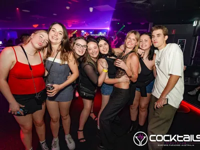 A professional photo of guests enjoying themselves at Cocktails Nightclub from our gallery.