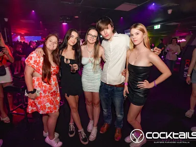 A professional photo of guests enjoying themselves at Cocktails Nightclub from our gallery.