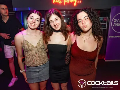 A professional photo of guests enjoying themselves at Cocktails Nightclub from our gallery.