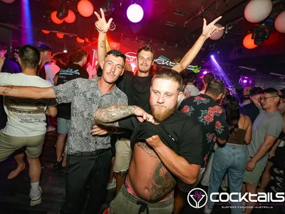 A professional photo of guests enjoying themselves at Cocktails Nightclub from our gallery.