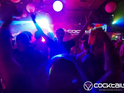 A professional photo of guests enjoying themselves at Cocktails Nightclub from our gallery.