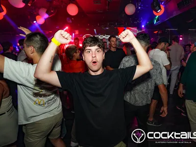 A professional photo of guests enjoying themselves at Cocktails Nightclub from our gallery.