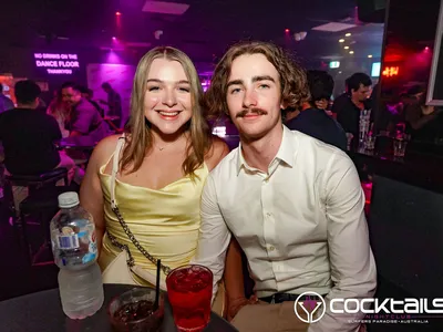 A professional photo of guests enjoying themselves at Cocktails Nightclub from our gallery.