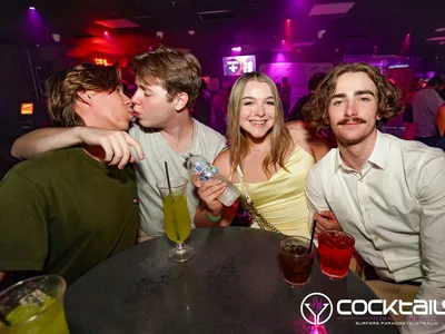 A professional photo of guests enjoying themselves at Cocktails Nightclub from our gallery.