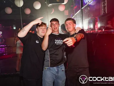 A professional photo of guests enjoying themselves at Cocktails Nightclub from our gallery.