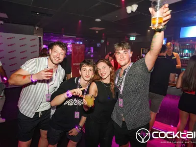 A professional photo of guests enjoying themselves at Cocktails Nightclub from our gallery.