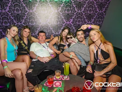 A professional photo of guests enjoying themselves at Cocktails Nightclub from our gallery.