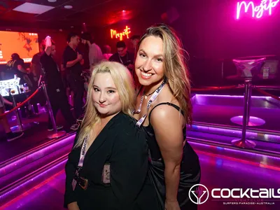 A professional photo of guests enjoying themselves at Cocktails Nightclub from our gallery.