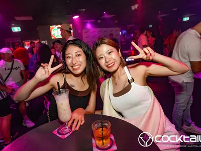 A professional photo of guests enjoying themselves at Cocktails Nightclub from our gallery.