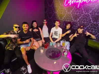 A professional photo of guests enjoying themselves at Cocktails Nightclub from our gallery.