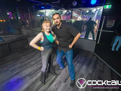 A professional photo of guests enjoying themselves at Cocktails Nightclub from our gallery.