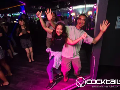 A professional photo of guests enjoying themselves at Cocktails Nightclub from our gallery.