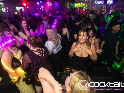 A professional photo of guests enjoying themselves at Cocktails Nightclub from our gallery.