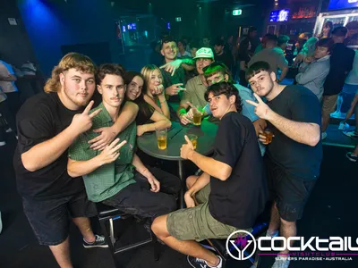 A professional photo of guests enjoying themselves at Cocktails Nightclub from our gallery.