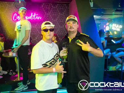 A professional photo of guests enjoying themselves at Cocktails Nightclub from our gallery.