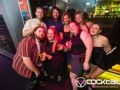 A professional photo of guests enjoying themselves at Cocktails Nightclub from our gallery.