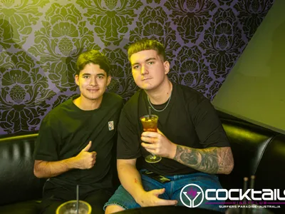 A professional photo of guests enjoying themselves at Cocktails Nightclub from our gallery.