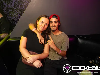 A professional photo of guests enjoying themselves at Cocktails Nightclub from our gallery.