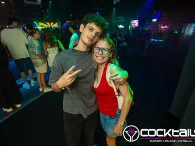 A professional photo of guests enjoying themselves at Cocktails Nightclub from our gallery.