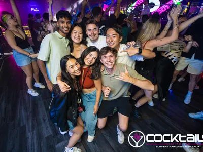 A professional photo of guests enjoying themselves at Cocktails Nightclub from our gallery.