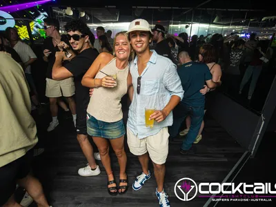 A professional photo of guests enjoying themselves at Cocktails Nightclub from our gallery.