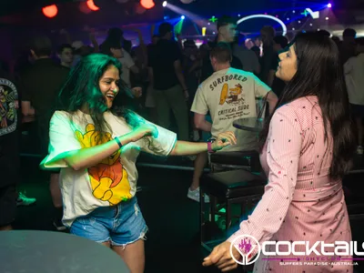 A professional photo of guests enjoying themselves at Cocktails Nightclub from our gallery.