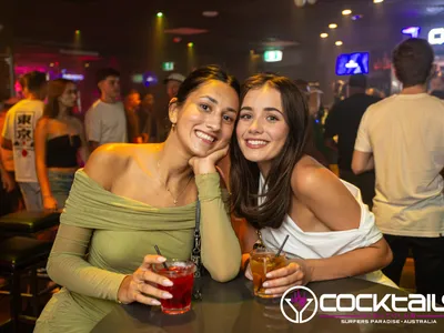 A professional photo of guests enjoying themselves at Cocktails Nightclub from our gallery.