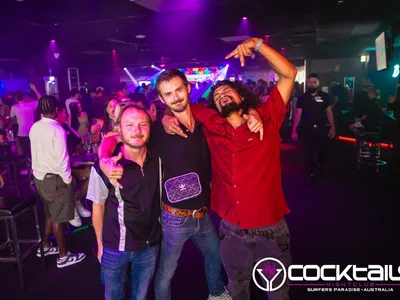 A professional photo of guests enjoying themselves at Cocktails Nightclub from our gallery.