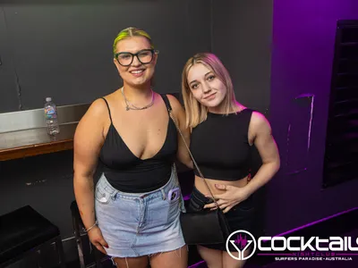 A professional photo of guests enjoying themselves at Cocktails Nightclub from our gallery.