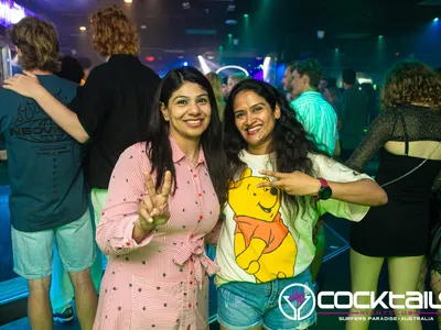 A professional photo of guests enjoying themselves at Cocktails Nightclub from our gallery.