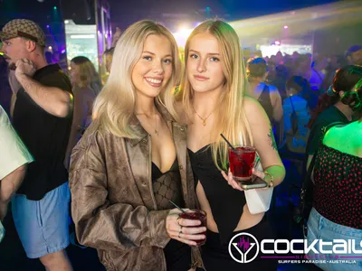 A professional photo of guests enjoying themselves at Cocktails Nightclub from our gallery.