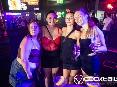 A professional photo of guests enjoying themselves at Cocktails Nightclub from our gallery.