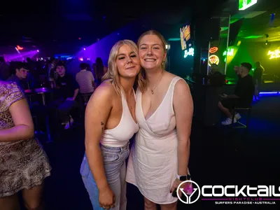 A professional photo of guests enjoying themselves at Cocktails Nightclub from our gallery.