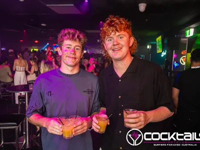 A professional photo of guests enjoying themselves at Cocktails Nightclub from our gallery.