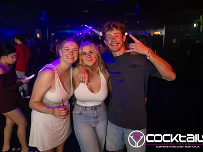 A professional photo of guests enjoying themselves at Cocktails Nightclub from our gallery.