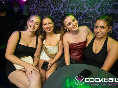 A professional photo of guests enjoying themselves at Cocktails Nightclub from our gallery.