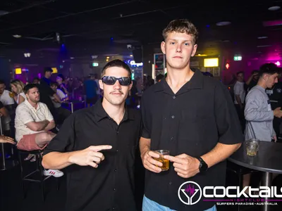 A professional photo of guests enjoying themselves at Cocktails Nightclub from our gallery.