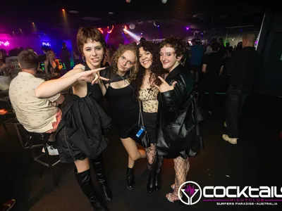 A professional photo of guests enjoying themselves at Cocktails Nightclub from our gallery.