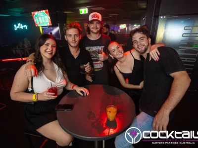 A professional photo of guests enjoying themselves at Cocktails Nightclub from our gallery.