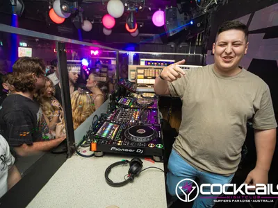 A professional photo of guests enjoying themselves at Cocktails Nightclub from our gallery.