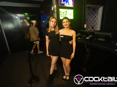 A professional photo of guests enjoying themselves at Cocktails Nightclub from our gallery.